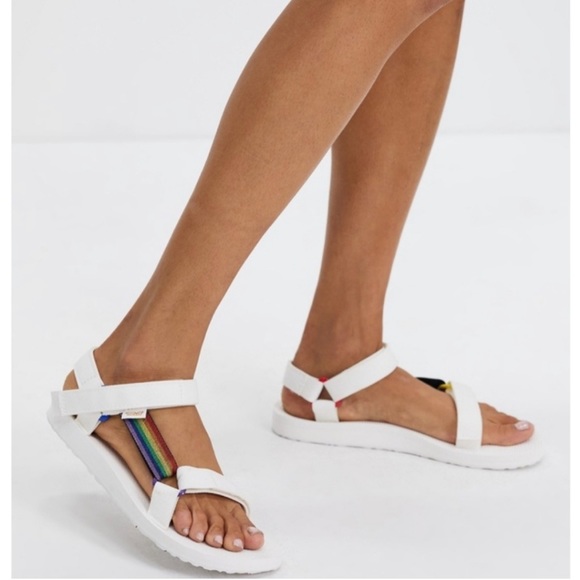 TEVA Original Universal Pride Sandals - Men's 12 NWT! Style 1125891 - Picture 2 of 10